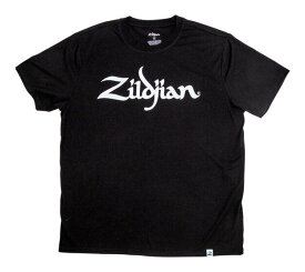 Zildjian T3012 クラシック ロゴ Tシャツ ブラック Lサイズ【メール便発送・全国送料無料・代金引換不可】【ポイント5倍】