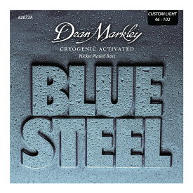 Dean Markley DM2673A ×1 [46-102] BLUE STEEL Nickel Plated ベース弦 CUSTOM LIGHT【メール便発送・全国送料無料・代金引換不可】