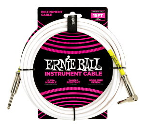 ERNIE BALL 6400 �M�^�[�P�[�u�� White 4.57m S/L�y���������z
