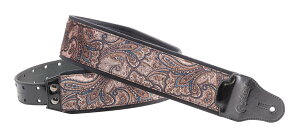RightOn! STRAPS PAISLEY VELVET-70 BROWN �M�^�[ �x�[�X �X�g���b�v �x���x�b�g�ƃy�C�Y���[�̃G���{�X�y���������z�y�|�C���g5�{�z