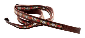 RightOn! STRAPS CLASSICAL-DUAL-HOOK RUMBA Brown NVbN M^[ pXgbvyz