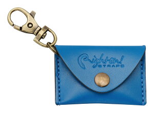 RightOn! STRAPS PICK POUCH PLAIN Blue ピックケース【メール便発送・全国送料無料・代金引換不可】【ポイント5倍】