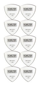 SCHECTER SPD-EZ10CL/10枚セット トライアングル 1.25mm 100%土に還る バイオディグレーダブル ギター ピック/10枚セット【メール便発送・全国送料無料・代金引換不可】【ポイント10倍】