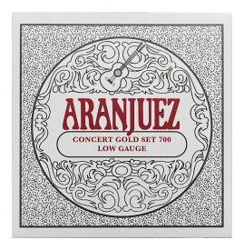 ARANJUEZ Concert Gold 700 ×1 クラシックギター弦【メール便発送・全国送料無料・代金引換不可】【ポイント2倍】