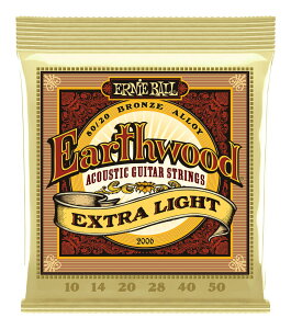 ERNIE BALL 2006 ×1 [10-50] Earthwood Extra Light 80/20 Bronze AR[XeBbNM^[y[֔ESEsz
