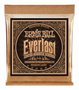 ERNIE BALL 2546 ×1 [12-54] Everlast Medium Light Coated Phosphor Bronze AR[XeBbNM^[y[֔ESEsz