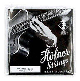 Hofner H1133B ×1 ヘフナー バイオリンベース用 フラットワウンド弦 セット【メール便発送・全国送料無料・代金引換不可】