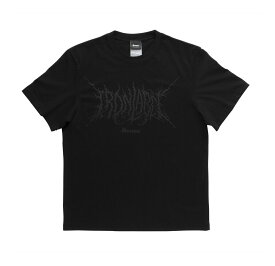 Ibanez IBAT011M [Mサイズ] Tシャツ ブラック / IRON LABEL ロゴ【メール便発送・全国送料無料・代金引換不可】