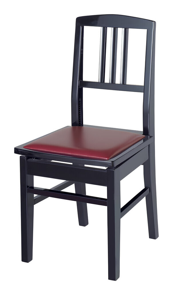 背付きピアノ椅子木目(全国送料込み)トムソン椅子 - 器材