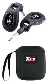 Xvive XV-U2/Black+XV-CU2 2.4GHz デジタルワイヤレス・システム/純正ケース付【送料無料】【ポイント5倍】