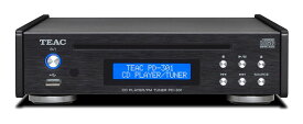 TEAC PD-301-X/B CDプレーヤー/FMチューナー ワイドFM USBメモリ音楽再生対応【送料無料】