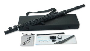 NUVO N230SFBK STUDENT FLUTE 2.0 �u���b�N C�����ǕW������ �v���X�`�b�N�� �t���[�g C���y���������z