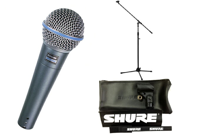 楽天市場】【ブームマイクスタンド付7点セット】SHURE BETA58A(ブーム 