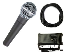 �yCANARE�}�C�N�P�[�u���t7�_�Z�b�g�zSHURE SM58-LCE(CANARE�}�C�N�P�[�u���t) �{�[�J���p/���K�i2�N�ۏ؁y���������z