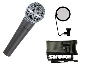 �y�|�b�v�u���b�J�[�t7�_�Z�b�g�zSHURE SM58-LCE(�|�b�v�u���b�J�[�t) �{�[�J���p/���K�i2�N�ۏ؁y���������z