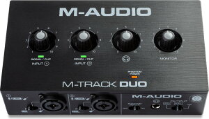 M-Audio M-Track Duo R{2n t@^d 48-KHz 2`l USBI[fBIC^[tF[Xyz