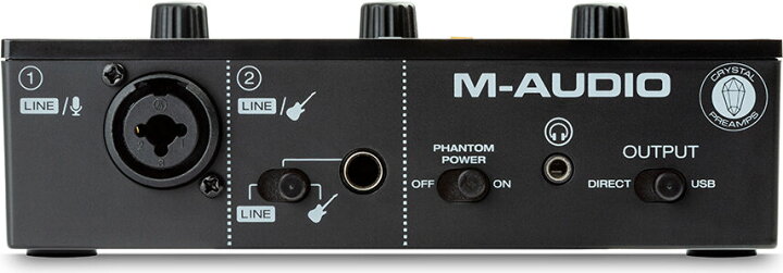 楽天市場】M-Audio M-Track Solo コンボ入力 ファンタム電源搭載 48-KHz 2チャンネル USBオーディオインターフェース【送料無料】【smtb-TK】 : さくら山楽器 楽天市場】M-Audio M-Track Solo コンボ入力 ファンタム電源搭載 48-KHz 2チャンネル USBオーディオインターフェース【送料無料】【smtb-TK】 : さくら山楽器