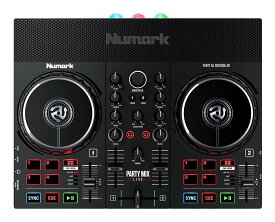 Numark Party Mix Live / LEDパーティライト搭載 スピーカー内蔵 DJコントローラー【送料無料】
