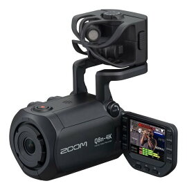 ZOOM Q8n-4K マイクカプセル交換型ビデオカメラ【送料無料】【ポイント5倍】