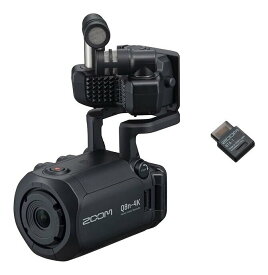 ZOOM Q8n-4K(Bluetoothアダプタ/BTA-1付) マイクカプセル交換型ビデオカメラ【送料無料】