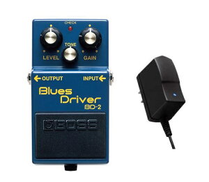BOSS BD-2+PSA-100S2(����AC�A�_�v�^�[) Blues Driver�y���������z