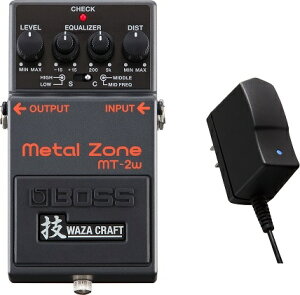 BOSS MT-2W(����AC�A�_�v�^�[/PSA-100S2�t) Metal Zone �Z WAZA CRAFT ���{���y���������z�y�|�C���g5�{�z