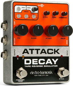 ELECTRO HARMONIX ATTACK DECAY Tape Reverse Simulator e[vEo[XEV~[^[yzy|Cg5{z