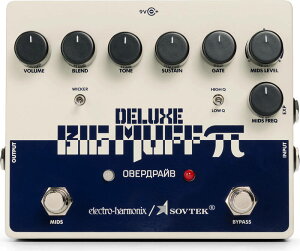 ELECTRO HARMONIX Sovtek Deluxe Big Muff Distortion/Sustainer �f�B�X�g�[�V����/�T�X�e�B�i�[�y���������z�y�|�C���g5�{�z