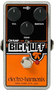 ELECTRO HARMONIX OP-AMP Big Muff Distortion / Sustainer �f�B�X�g�[�V���� / �T�X�e�C�i�[�y�������K�i�z�y���������z�y�|�C���g3�{�z