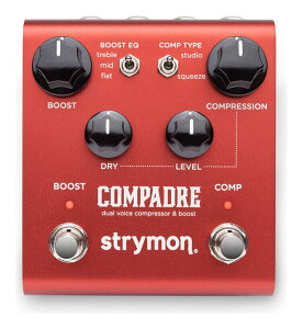 Strymon COMPADRE �f���A�� �{�C�X �R���v���b�T�[&�u�[�X�g�y���������z