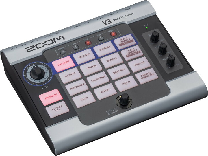 楽天市場】ZOOM V3 + 純正ACアダプター/AD-16 デスクトップとライブ 