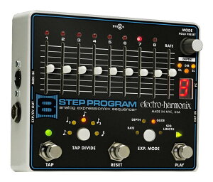 ELECTRO HARMONIX 8 Step Program �A�i���O �V�[�P���T�[�y���������z�y�������K�i�z�y�|�C���g5�{�z