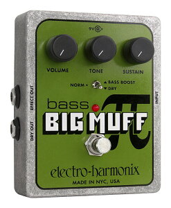 ELECTRO HARMONIX BASS BIG MUFF PI x[X fBXg[VyzyKizy|Cg3{z