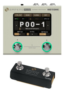 HOTONE AMPERO MINI + AMPERO SWITCH �R���p�N�g �X�g���v�{�b�N�X / �}���`�E�G�t�F�N�^�[/�����t�b�g�X�C�b�`�t�y���������z