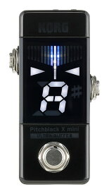 KORG PB-X-MINI ペダル チューナー ULTRA BUFFER搭載 Pitchblack X mini【送料無料】【ポイント5倍】
