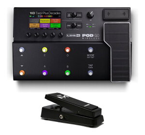 LINE6 POD Go Wireless + EP1-L6 ワイヤレス ギター・プロセッサー マルチエフェクター+エクスプレッションペダル【送料無料】
