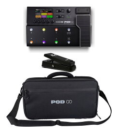 LINE6 POD Go Wireless + EP1-L6 + POD Go Shoulder Bag ワイヤレス ギター・プロセッサー マルチエフェクター+エクスプレッションペダル+専用バッグ【送料無料】