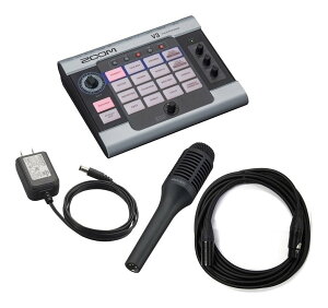 ZOOM V3 + ����AC�A�_�v�^�[/AD-16 + �����}�C�N/SGV-6 + CANARE�}�C�N�P�[�u���Z�b�g �f�X�N�g�b�v�ƃ��C�u�X�e�[�W�̗����Ŏg����{�[�J���v���Z�b�T�y���������z
