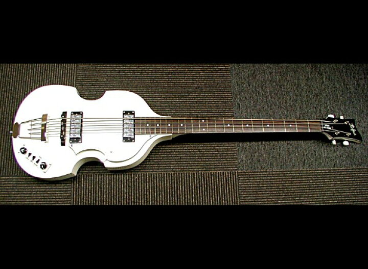 楽天市場】ヘフナー Hofner IGNITION BASS/White(ホワイト) バイオリン 