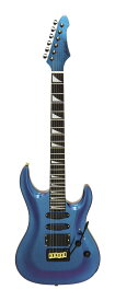 AriaProII MAC-CC BLPP(Blue/Purple) エレキギター 角度や光により色が変わって見える塗料を採用/限定モデル/ケース付【送料無料】