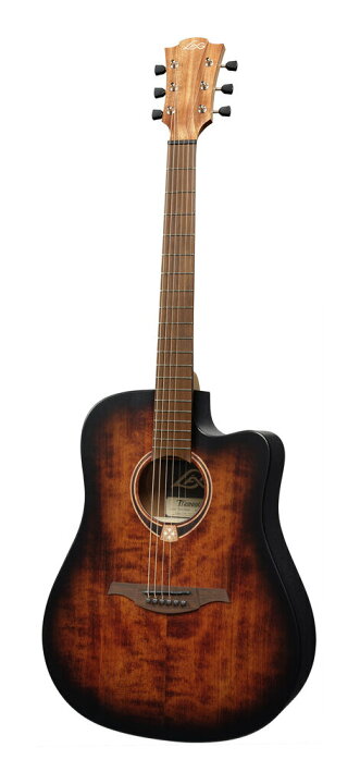 楽天市場】LAG Guitars T70DCE-B&B ドレッドノートタイプ ピックアップ 