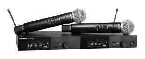 SHURE SLXD24DJ/B58-JB �n���h�w���h�^ ���M�@2��t�� �f���A�� ���C�����X�V�X�e�� SLXD24D/B58�y���������z