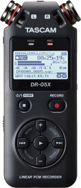 TASCAM DR-05X ハンドヘルドレコーダー【送料無料】