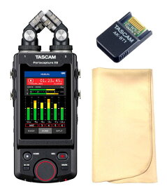 TASCAM Portacapture X8+Bluetoothアダプター/AK-BT1+クロス 8トラック ハンドヘルド レコーダー【送料無料】