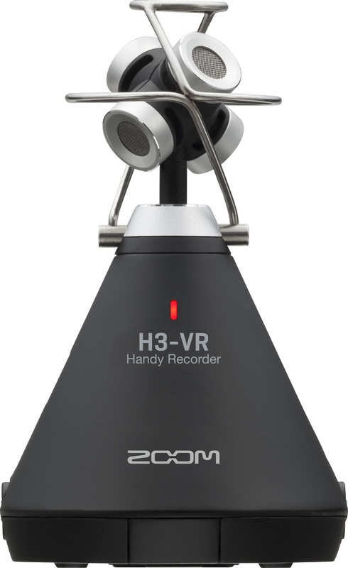 ZOOM H3-VRズーム 360°Virtual Reality Audio Recorder ASMR配信などに 360度レコーダー【送料無料】【smtb-TK】
