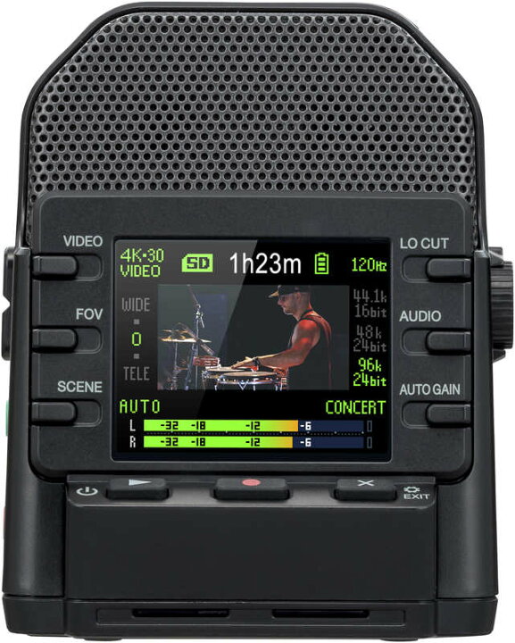 楽天市場】ZOOM Q2n-4K(アクションカムマウント/ACM1+マイクスタンド 