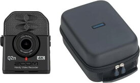ZOOM Q2n-4K(汎用型ソフトシェルケース/SCU-20付)ズーム ミュージシャンのための4Kカメラ Handy Video Recorder ハンディビデオレコーダー【送料無料】