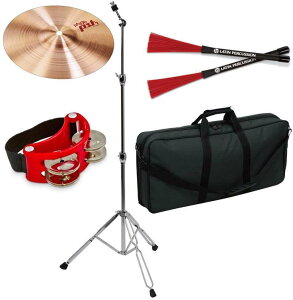 PAiSTE PST-7 + CS-01 + LP-CCB + LP188 + TCB-200 スプラッシュ + スタンド + カホンブラシ + フットタンバリン + キャリングバッグ セット /カホン用【送料無料】