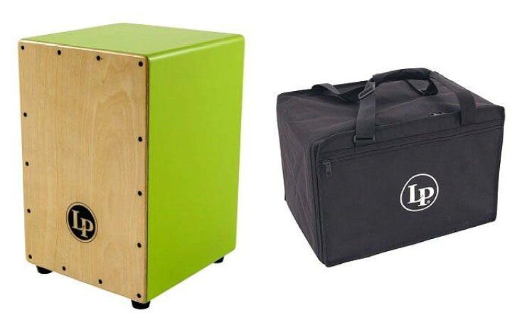 楽天市場】LP LP1442-GN+LP523 Festivo Cajon カホン+純正ケース 
