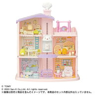 【送料無料】【あす楽対応】くっつきすみっコ まわそうしろくまエレベーター 3階だてのすみっコハウス か…